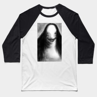 Scary Stories Smile Baseball T-Shirt